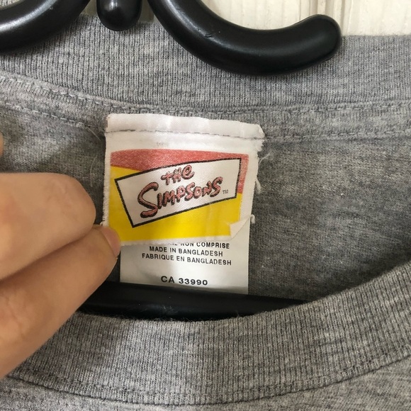 Vintage The Simpson ‘Canada, Eh’ Grey T-Shirt - Picture 4 of 7